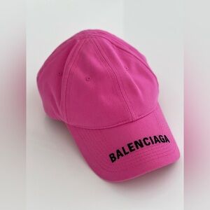 Balenciaga Logo Cap – Pink 💗